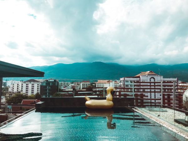 Rooftop Pool in Chiang Mai