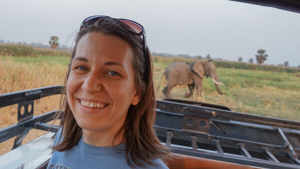 First Elephant Sighting in Uganda