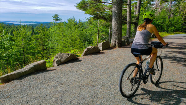 Biking the Carriage Trails at Acadia National Park