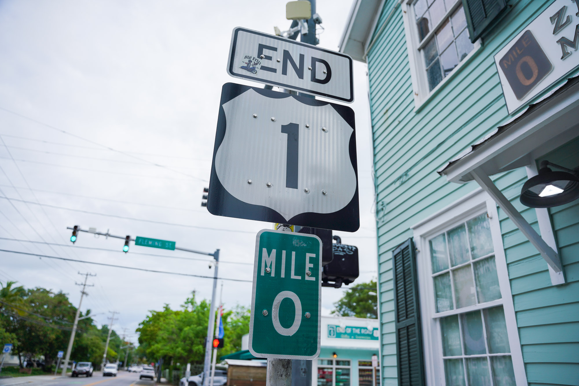 End of US-1 in Key West