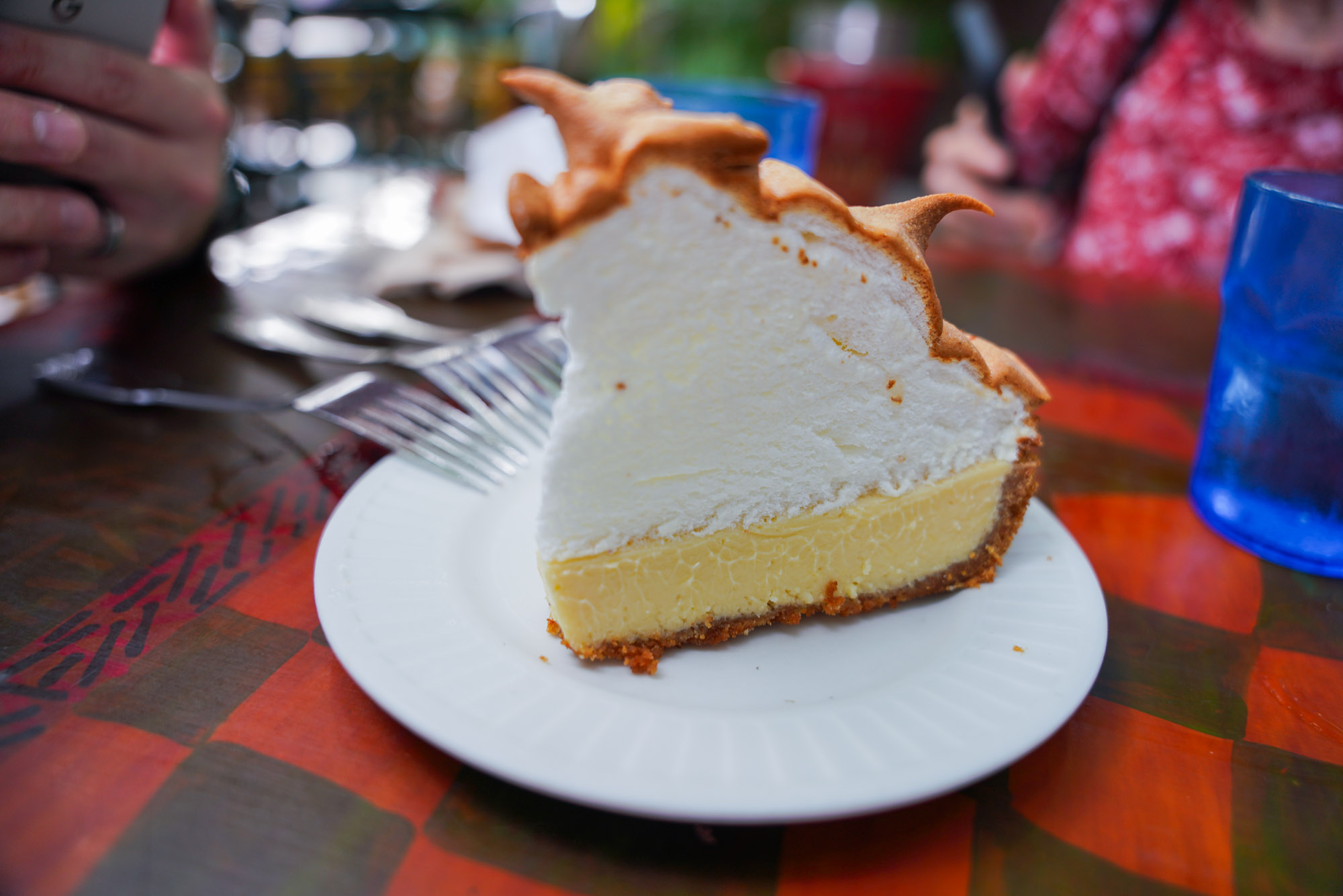 Key Lime Pie at Blue Heaven